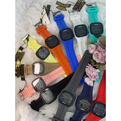 Relógio Digital Esportivo Xufeng A Prova D’ Água Pulseira Silicone