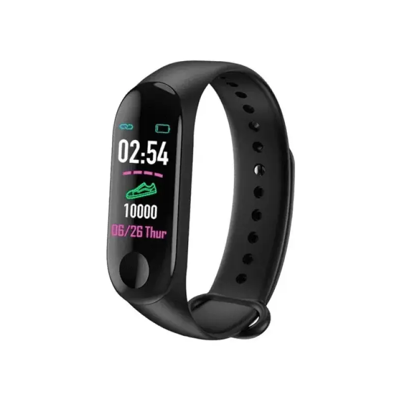 Relogio Inteligente Smartband M3 Pulseira Digital Saúde