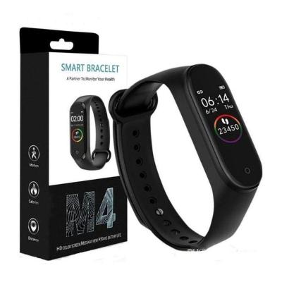 Relógio Inteligente Smartband M4 Mede Pressão Arterial Batimentos e Passos
