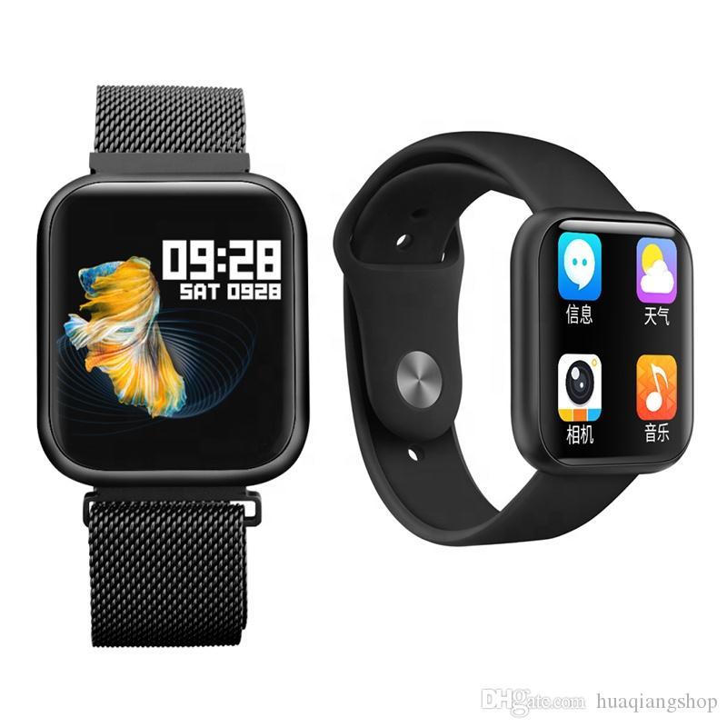 Relógio Smartwatch P80 com 2 Pulseiras