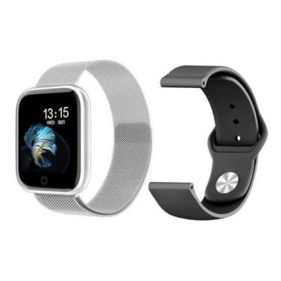 Relógio Smartwatch P80 com 2 Pulseiras