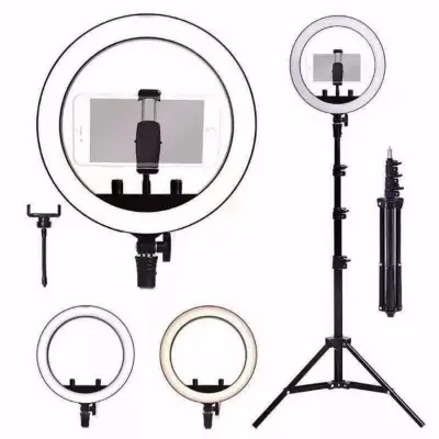 Ring Light 10 Polegadas 26cm Kit Completo Tripé e Dimmer
