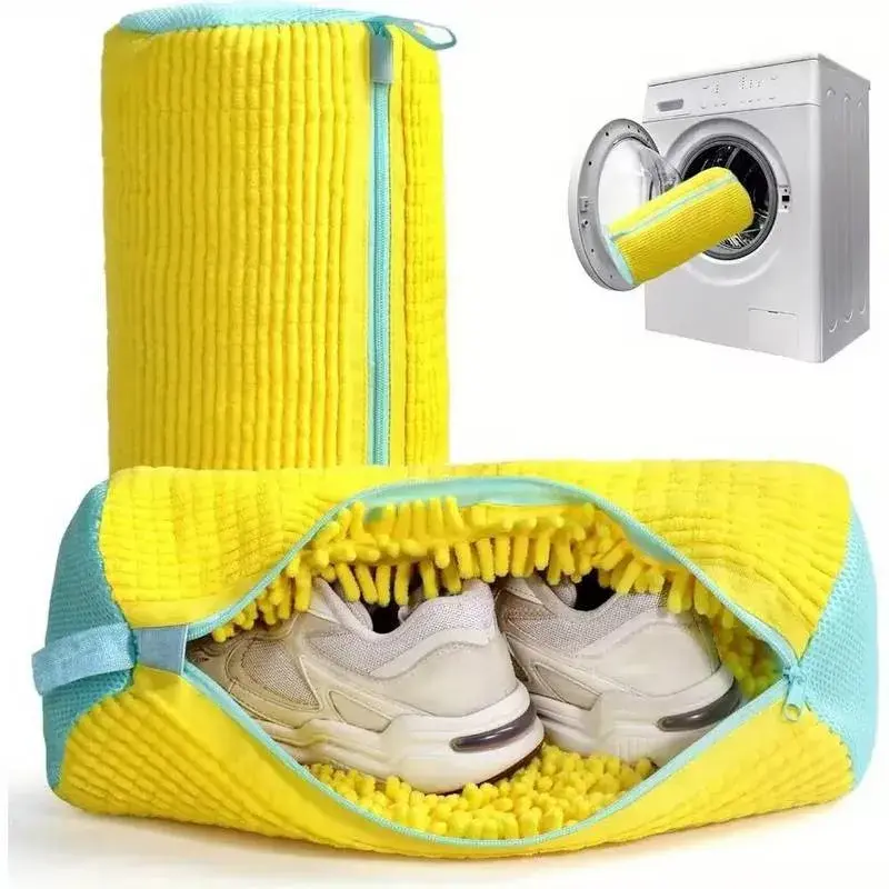 Saco De Lavagem Para Sapatos E Tênis Máquina De Lavar