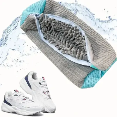 Saco De Lavagem Para Sapatos E Tênis Máquina De Lavar
