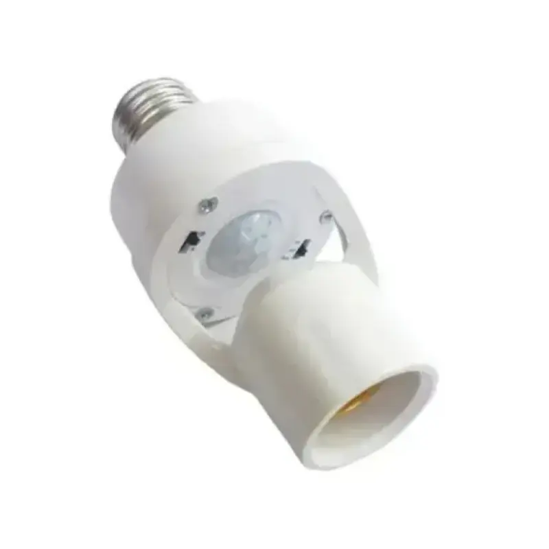 Sensor De Presença Lâmpada Com Fotocélula Soquete E27