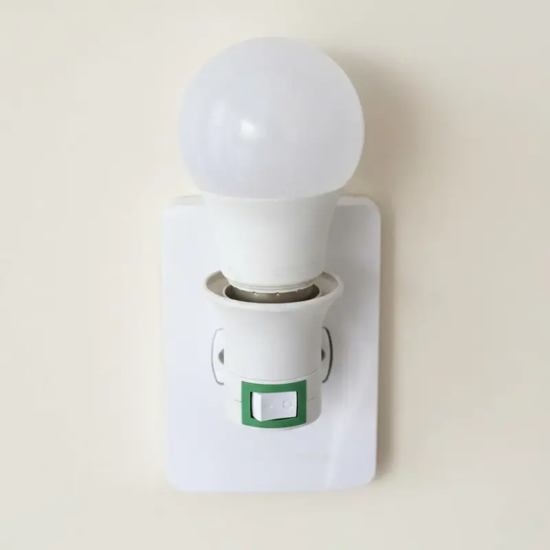 Soquete Tomada Bocal para Lampada E27 Bivolt