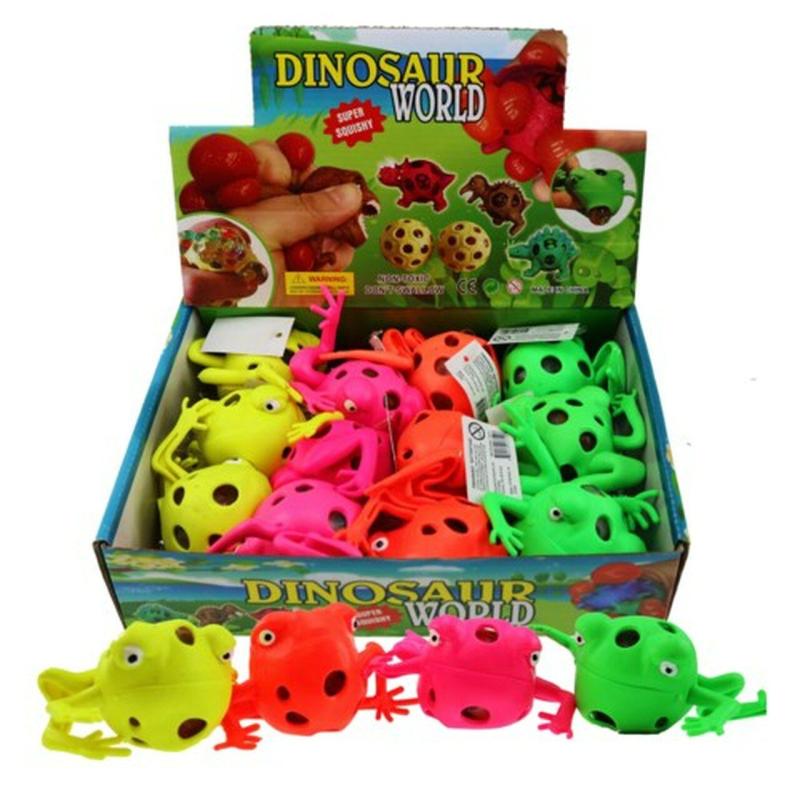 Squishies Sapinho Stress Ball Gel Com Orbeez