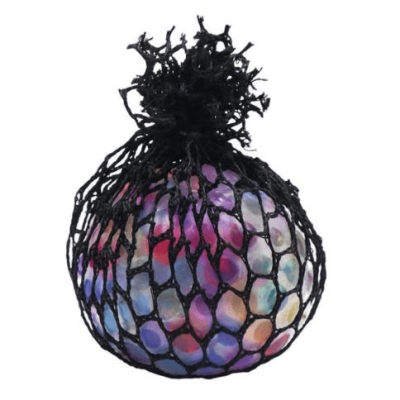 Squishy Mesh Ball – Bola Anti-stress Colorida – Fidget Toy