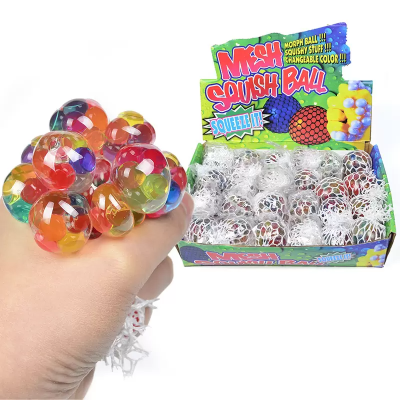 Squishy Mesh Ball Colorida – Fidget Toy