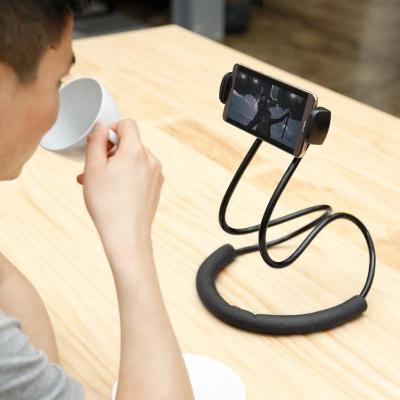 Suporte Celular Articulado Flexível de Pescoço Selfie Cama Mesa Sofá