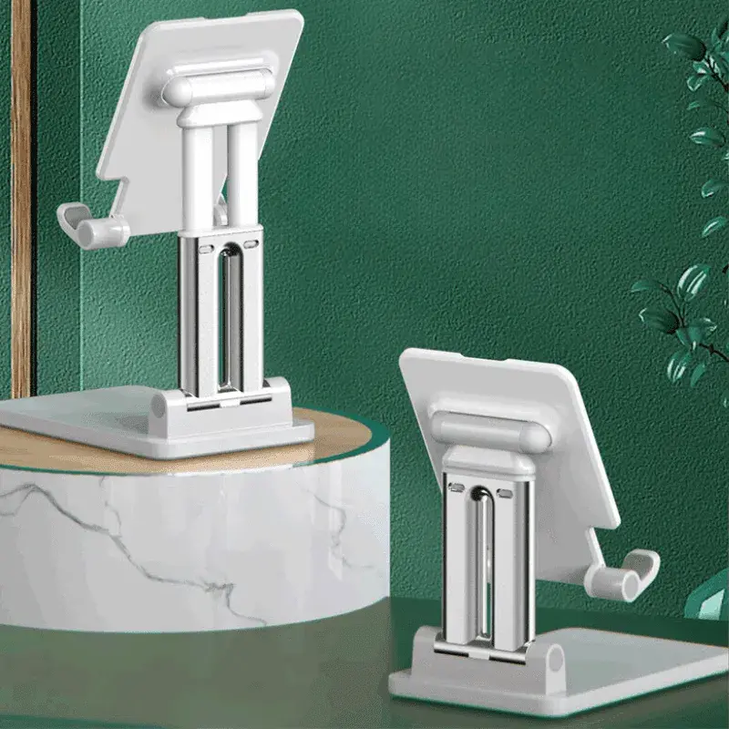 Suporte Celular de Mesa Retrátil Dobrável Móvel Tablet