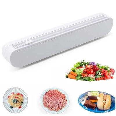 Suporte Cortador De Plástico Filme E Papel Alumínio Para Cozinha Pratico
