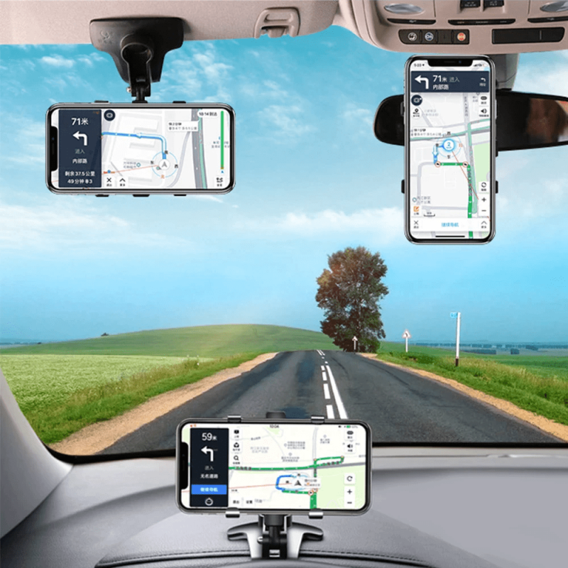 Suporte de Celular para Painel de Veículo Giratório 360º