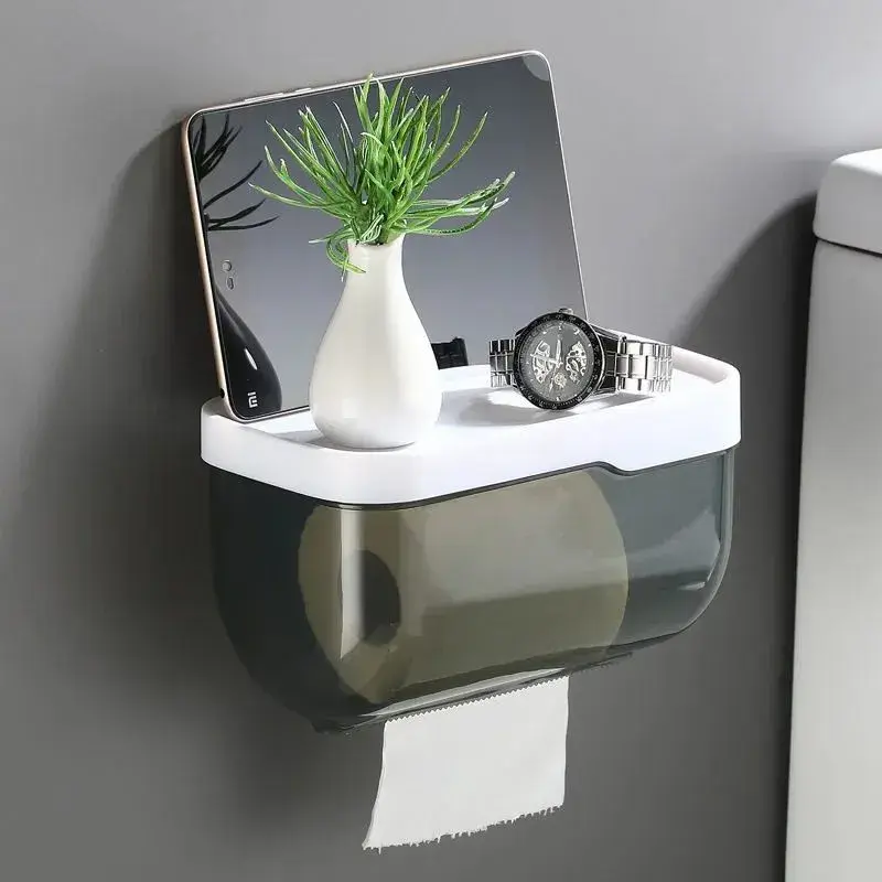 Suporte De Parede Banheiro Porta Papel Higiênico