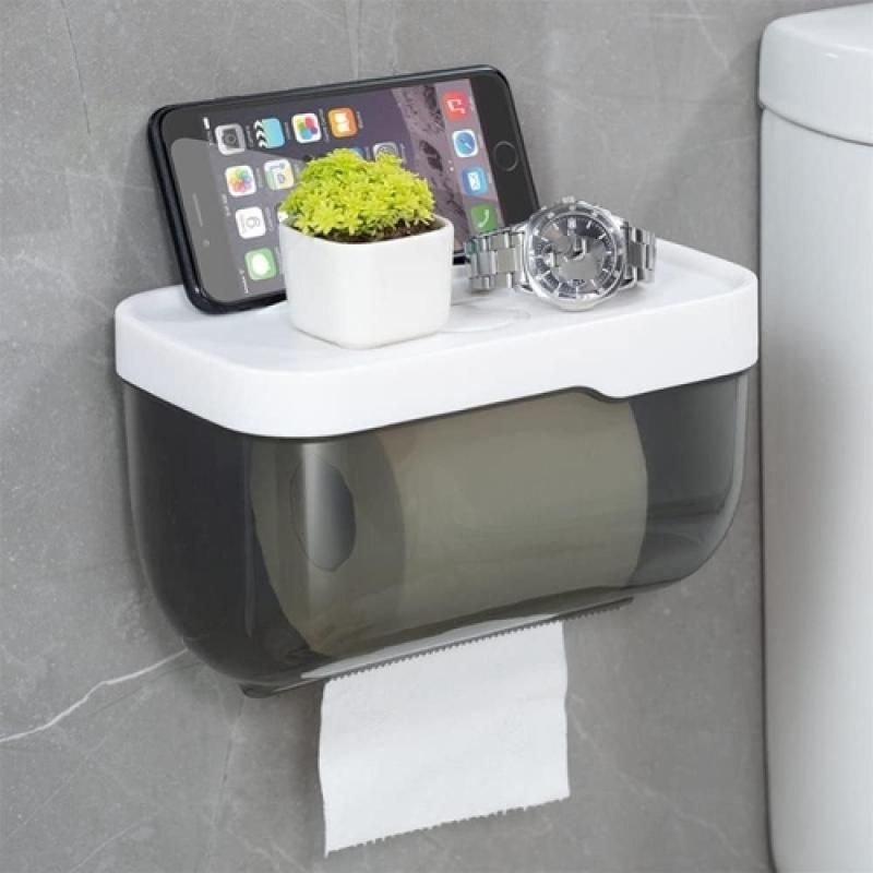 Suporte De Parede Banheiro Porta Papel Higiênico