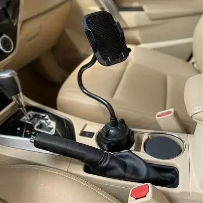 Suporte Fixação Porta Corpo Para Celular Veicular Rotação 360 Graus