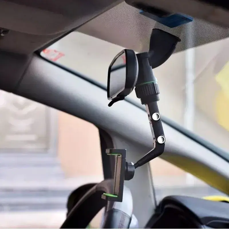 Suporte Para Celular Veicular Multifuncional Ajustável Rotação 360 Graus