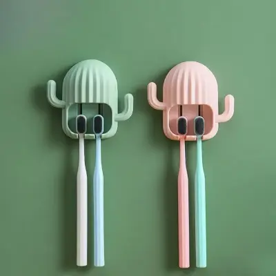 Suporte Para Escova De Dentes Decorativo Cacto