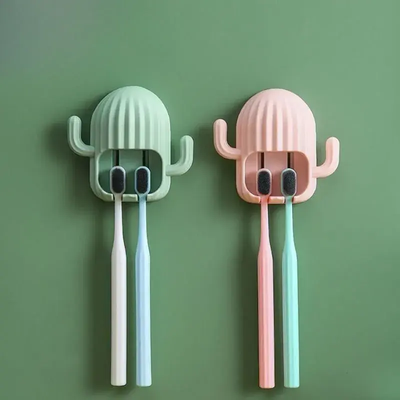 Suporte Para Escova De Dentes Decorativo Cacto