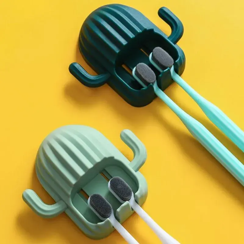 Suporte Para Escova De Dentes Decorativo Cacto