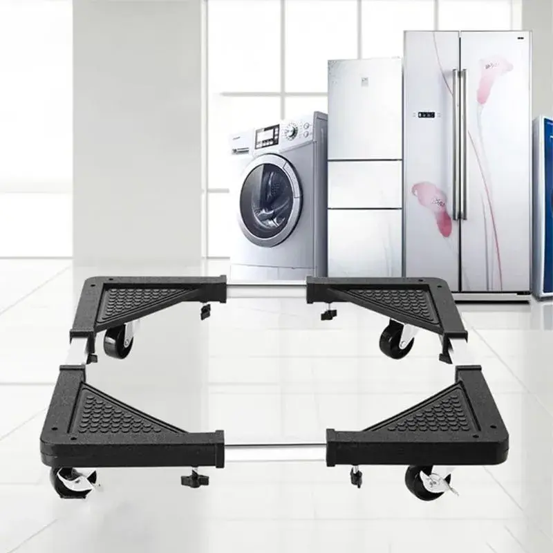 Suporte Para Geladeira Máquina De Lavar E Fogão Com Rodinhas