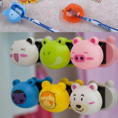Suporte Porta Escova Dente Bichinhos Com Ventosa Infantil