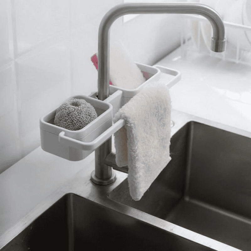 Suporte Porta Sabão Esponja e Toalhas Para Cozinha ou Banheiro