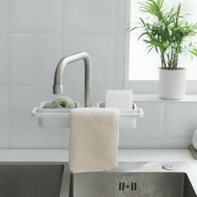 Suporte Porta Sabão Esponja e Toalhas Para Cozinha ou Banheiro