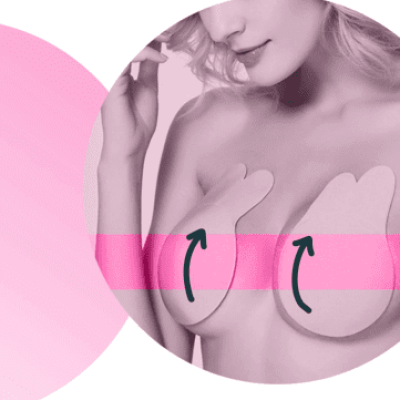 Sutiã Adesivo Silicone Levanta Seio Invisível