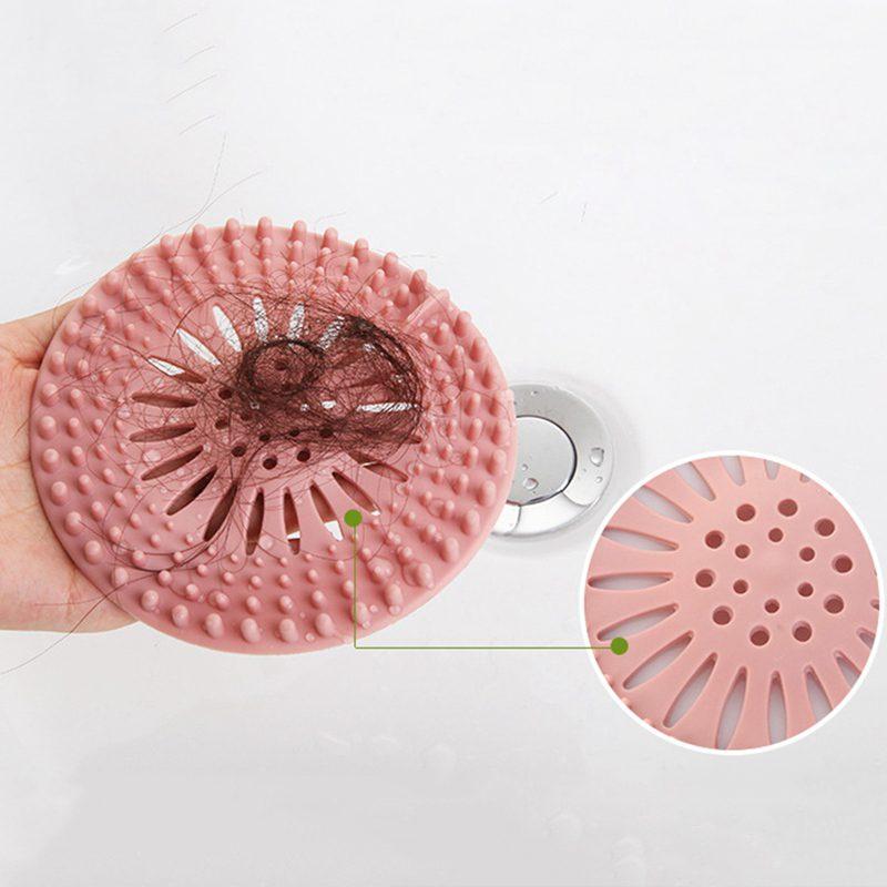 Tampa de Silicone Ralo Banheiro e Pia de Cozinha Korea Design