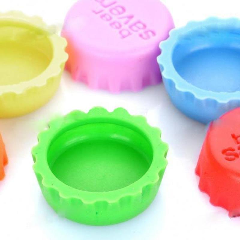 Tampas de Silicone para Garrafas Beer Saver