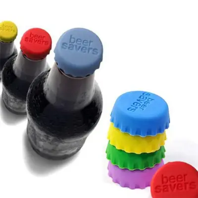 Tampas de Silicone para Garrafas Beer Saver