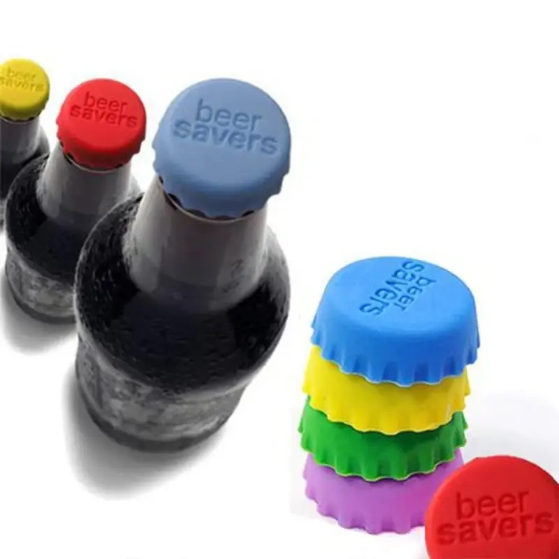 Tampas de Silicone para Garrafas Beer Saver