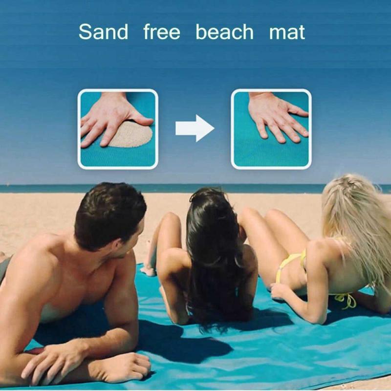 Tapete Mágico Para Praia e Camping Sand Free Mat