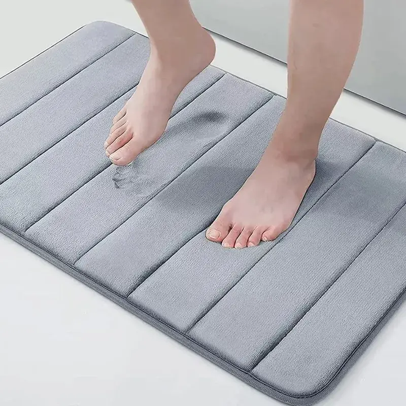 Tapete Para Banheiro Soft Com Antiderrapante Macio