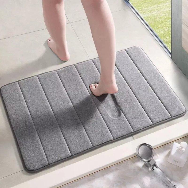 Tapete Para Banheiro Soft Com Antiderrapante Macio