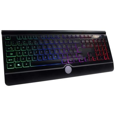 Teclado Gamer HAIZ HZ-580 Teclas Baixas e Silenciosas – USB – Preto – ABNT2