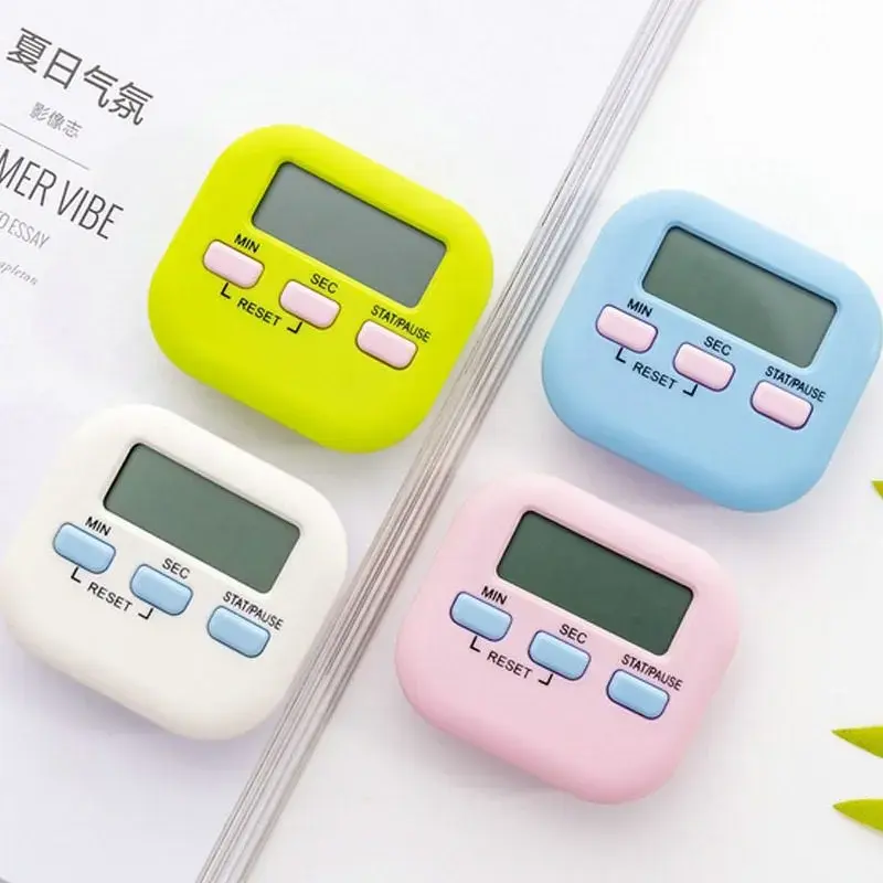 Temporizador Relogio Timer Despertador Lcd Digital Cozinha