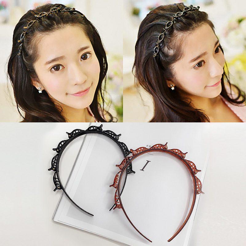 Tiara com Presilhas Hair Twister Sucesso Tik Tok