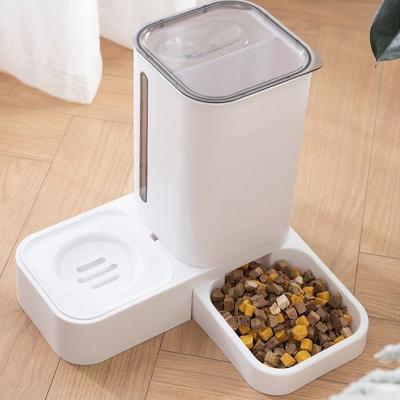 Tigela Dupla De Alimentação Comedouro Pet Com Separação Automática