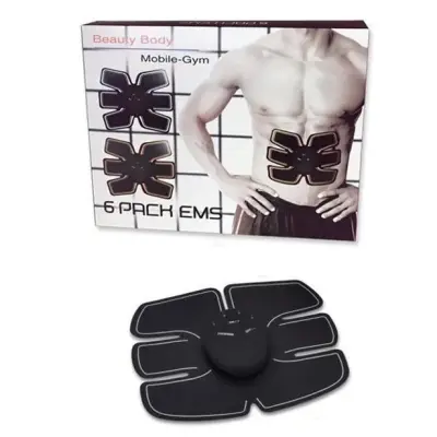 Tonificador de Abdômen EMS Estimulador Muscular Abdominal Elétrico