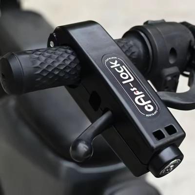 Trava Antifurto Para Moto Manete Caps Lock Universal