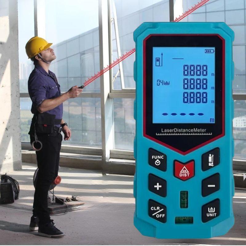 Trena Medidor De Distância A Laser Profissional X5 40M