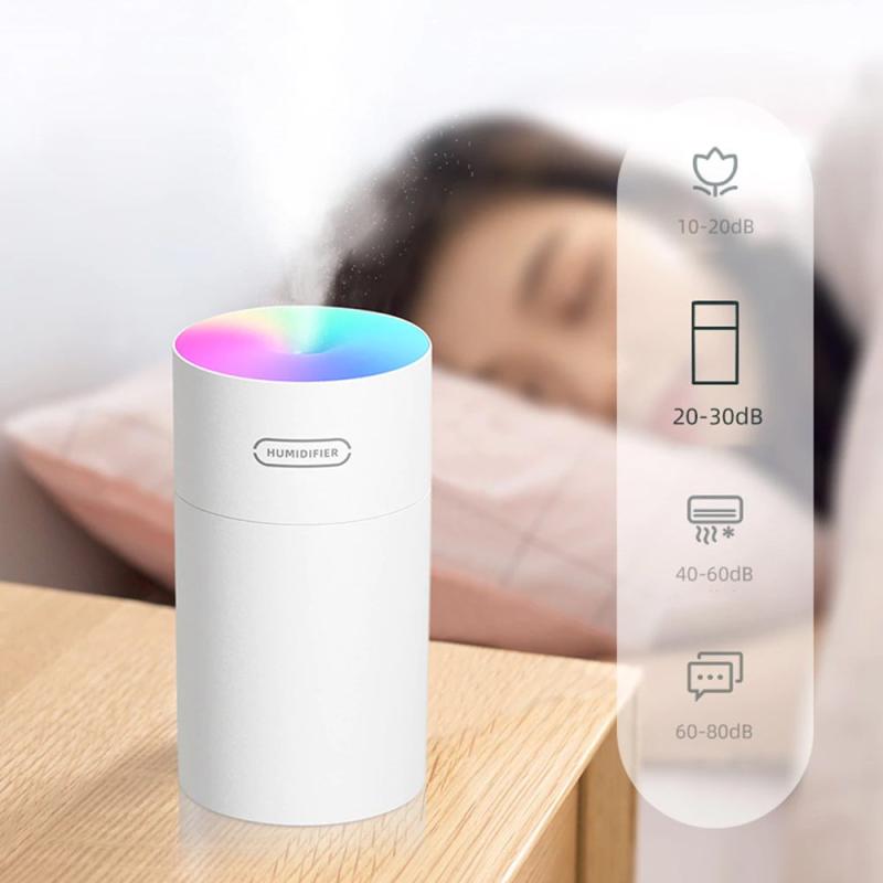 Umidificador e Aromatizador Portátil Veicular com USB