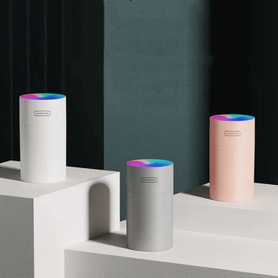 Umidificador e Aromatizador Portátil Veicular com USB