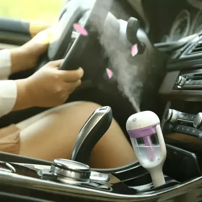 Umidificador Veicular Aromatizante Usb Purificador Carro