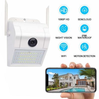 Câmera Ip Parede Externa Segurança 1080p V380 Noturna Led