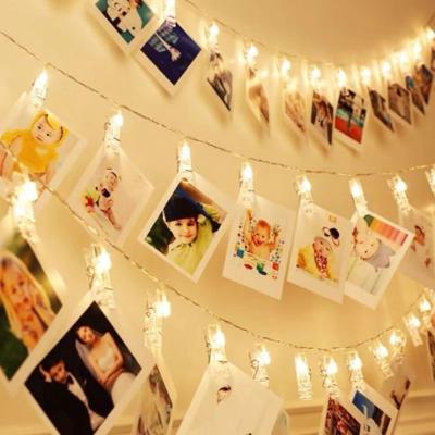 Varal Cordão De LED Decorativo Para Fotos