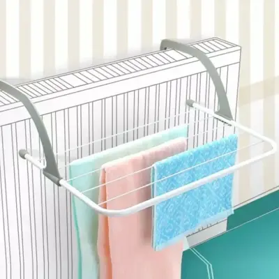 Varal Portátil Dobrável Seca Roupa Pratico