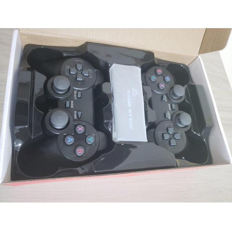 Video Game Stick 4K com 2 Controles Sem Fio e 3.000 Jogos Retrô